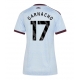 Aston Villa Alejandro Garnacho #17 Replike Rezervni Dres za Ženska 2026-27 Kratak Rukav
